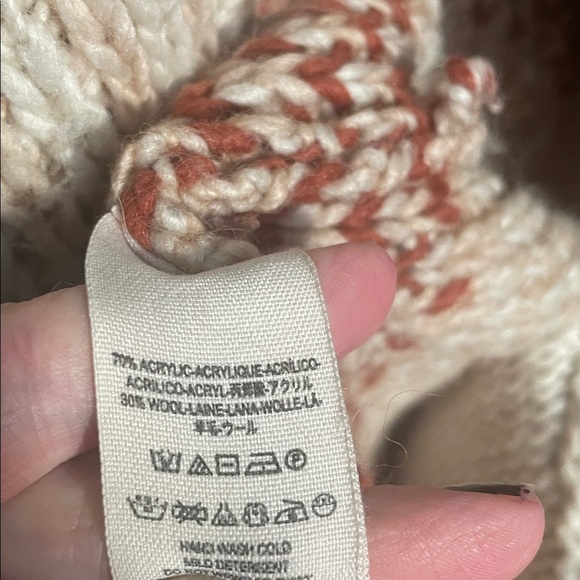 Free People Time and Again Chunky Knit Oversized Open Front Cardigan small - Picture 10 of 10